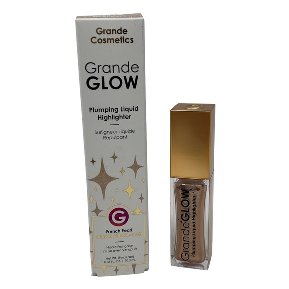 Grande GLOW Plumping Liquid Highlighter in FRENCH PEARL - Picture 3 of 7